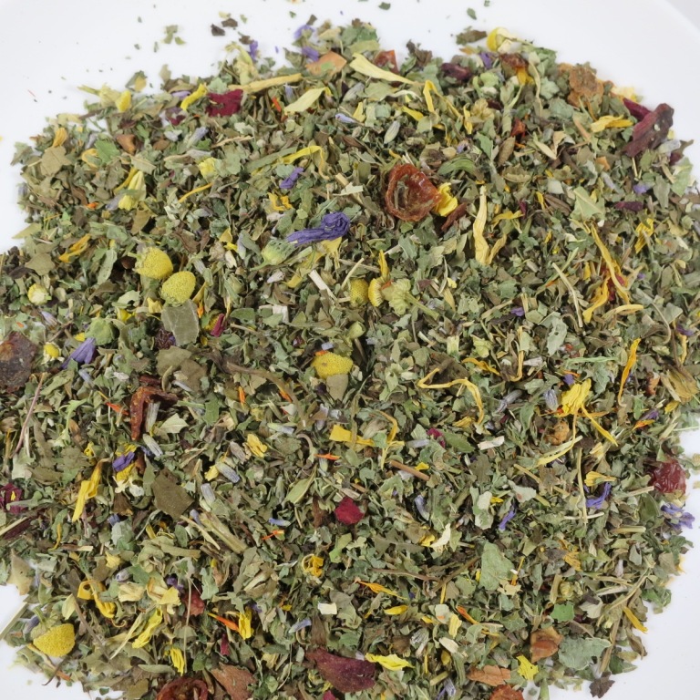 Kräutermischung mit basischer Wirkung