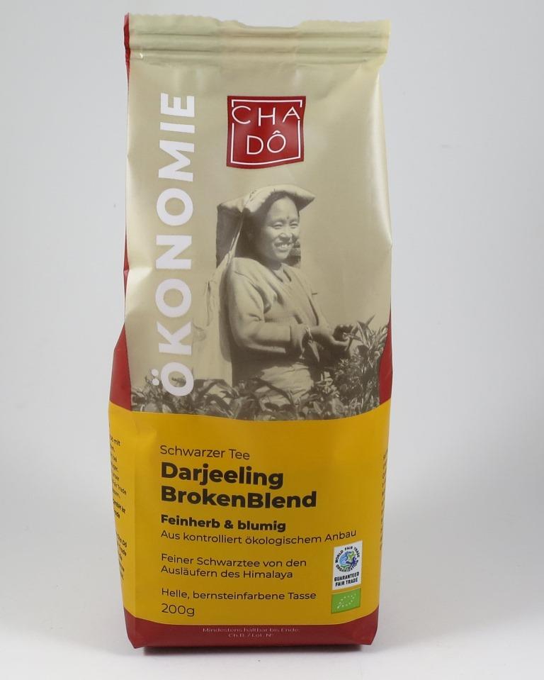 Fairtrade Darjeeling Broken  Blend BIO - 200g Packung