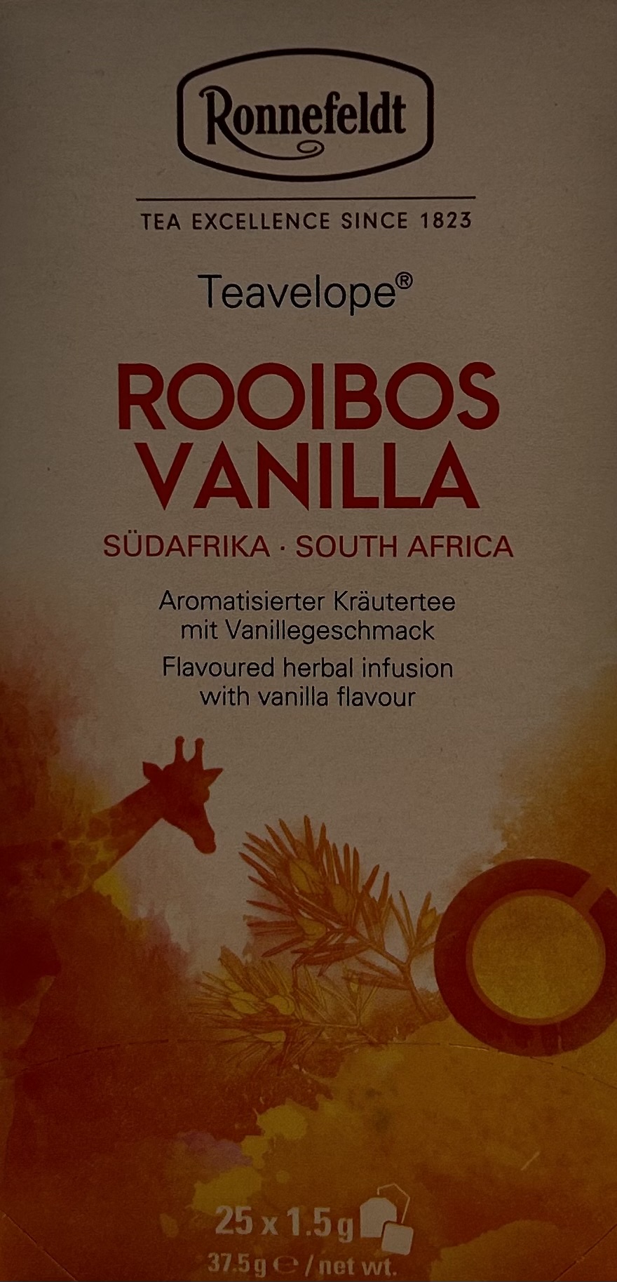 Teavelope® Rooibos Vanilla